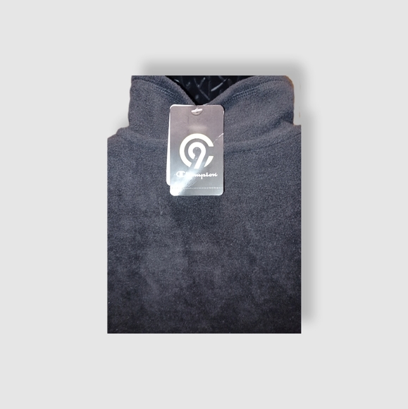 Black Champion man sweater " half zip up " - Picture 4 of 6